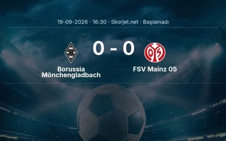 Borussia Mönchengladbach - FSV Mainz 05 maçı ne zaman, saat kaçta? | Bundesliga