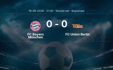 FC Bayern München - FC Union Berlin muhtemel ilk 11'ler | Bundesliga