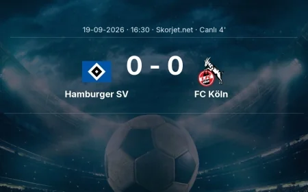 Hamburger SV - FC Köln maçı başladı | Bundesliga