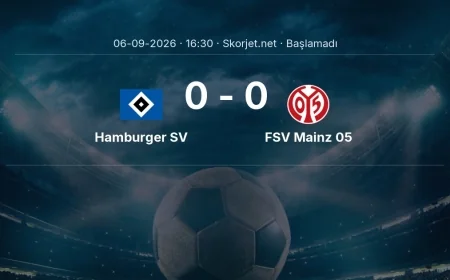 Bundesliga: Hamburger SV - FSV Mainz 05 kadro ve maç öncesi