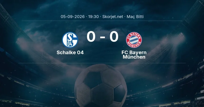 Bundesliga | Schalke 04 0-0 FC Bayern München sonucu