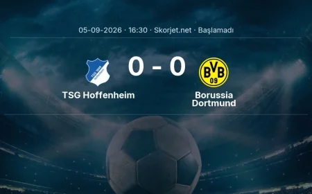 TSG Hoffenheim - Borussia Dortmund maçı ne zaman, saat kaçta? | Bundesliga