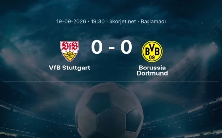 VfB Stuttgart - Borussia Dortmund maçı ne zaman, saat kaçta? | Bundesliga