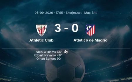 Athletic Club 3-0 Atlético de Madrid - maç özeti | La Liga