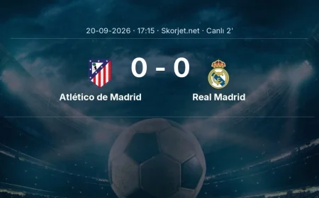 Atlético de Madrid - Real Madrid maçı başladı | La Liga
