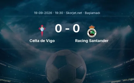 Celta de Vigo - Racing Santander muhtemel ilk 11'ler | La Liga