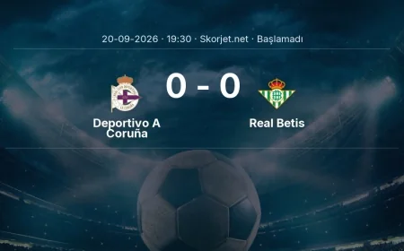 Deportivo A Coruña - Real Betis maçı ne zaman, saat kaçta? | La Liga