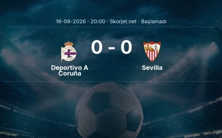 Deportivo A Coruña - Sevilla muhtemel ilk 11'ler | La Liga