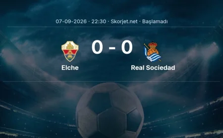 Elche - Real Sociedad maçı ne zaman, saat kaçta? | La Liga
