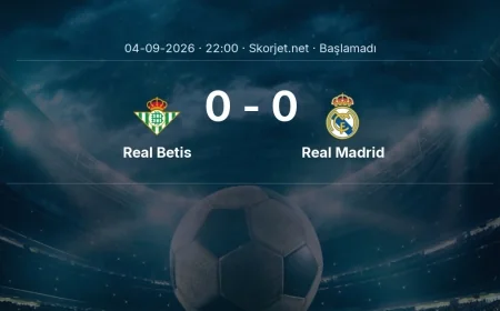 Real Betis - Real Madrid muhtemel ilk 11'ler | La Liga