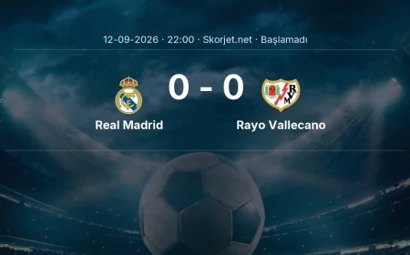 La Liga: Real Madrid - Rayo Vallecano kadro ve maç öncesi