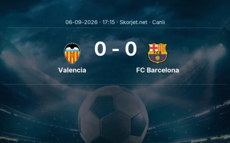 MAÇ BAŞLADI | Valencia - FC Barcelona