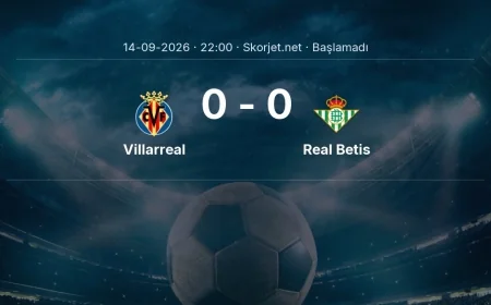 La Liga: Villarreal - Real Betis kadro ve maç öncesi