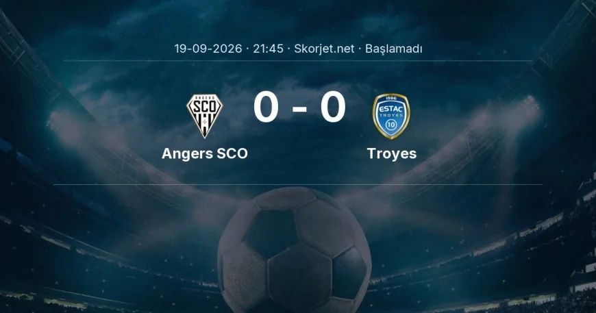 Angers SCO - Troyes muhtemel ilk 11'ler | Ligue 1