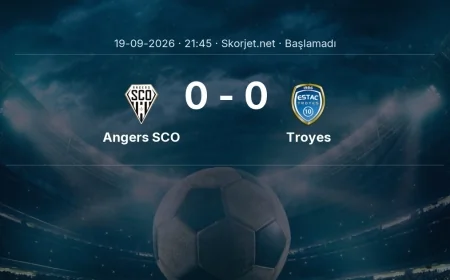 Angers SCO - Troyes muhtemel ilk 11'ler | Ligue 1