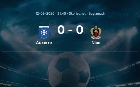 Auxerre - Nice muhtemel ilk 11'ler | Ligue 1