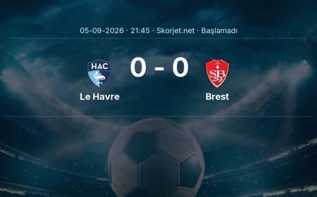 Le Havre - Brest maçı ne zaman, saat kaçta? | Ligue 1