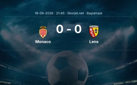 Monaco - Lens maçı ne zaman, saat kaçta? | Ligue 1
