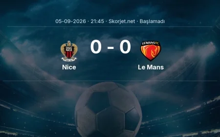 Ligue 1: Nice - Le Mans kadro ve maç öncesi