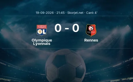 MAÇ BAŞLADI | Olympique Lyonnais - Rennes