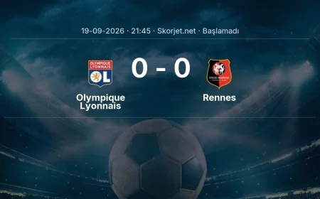 Olympique Lyonnais - Rennes muhtemel ilk 11'ler | Ligue 1