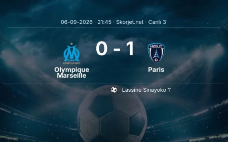 Ligue 1: Olympique Marseille - Paris maçı başladı