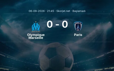 Olympique Marseille - Paris maçı ne zaman, saat kaçta? | Ligue 1