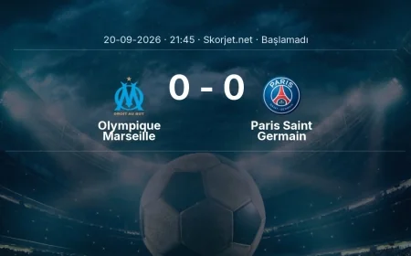 Ligue 1: Olympique Marseille - Paris Saint Germain maç bilgileri