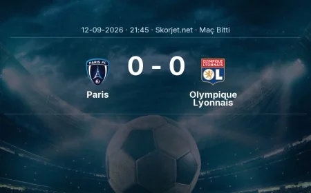 Maç sonucu: Paris 0-0 Olympique Lyonnais | Ligue 1