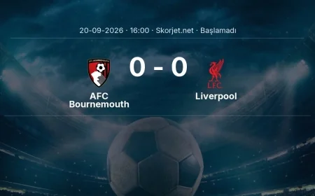 Premier Lig: AFC Bournemouth - Liverpool kadro ve maç öncesi