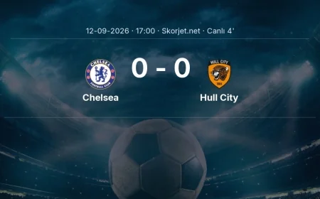 MAÇ BAŞLADI | Chelsea - Hull City