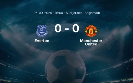 Everton - Manchester United muhtemel ilk 11'ler | Premier Lig