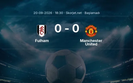 Fulham - Manchester United muhtemel ilk 11'ler | Premier Lig