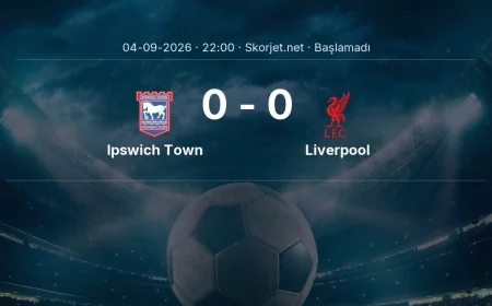 Ipswich Town - Liverpool muhtemel ilk 11'ler | Premier Lig
