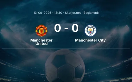 Premier Lig: Manchester United - Manchester City kadro ve maç öncesi