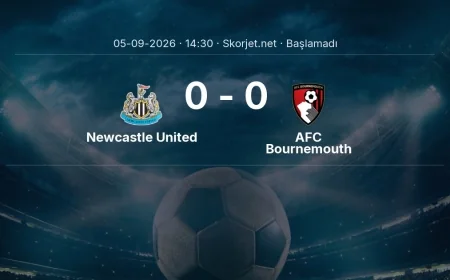 Premier Lig: Newcastle United - AFC Bournemouth kadro ve maç öncesi