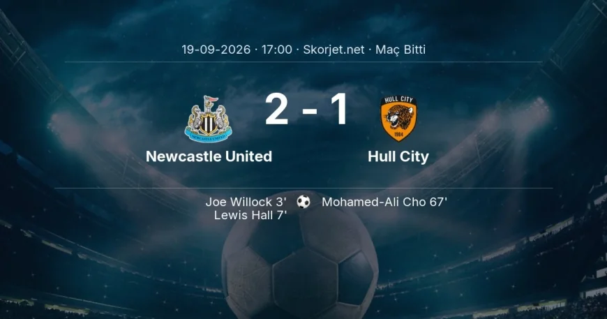 Maç sonucu: Newcastle United 2-1 Hull City | Premier Lig
