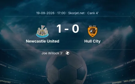 MAÇ BAŞLADI | Newcastle United - Hull City