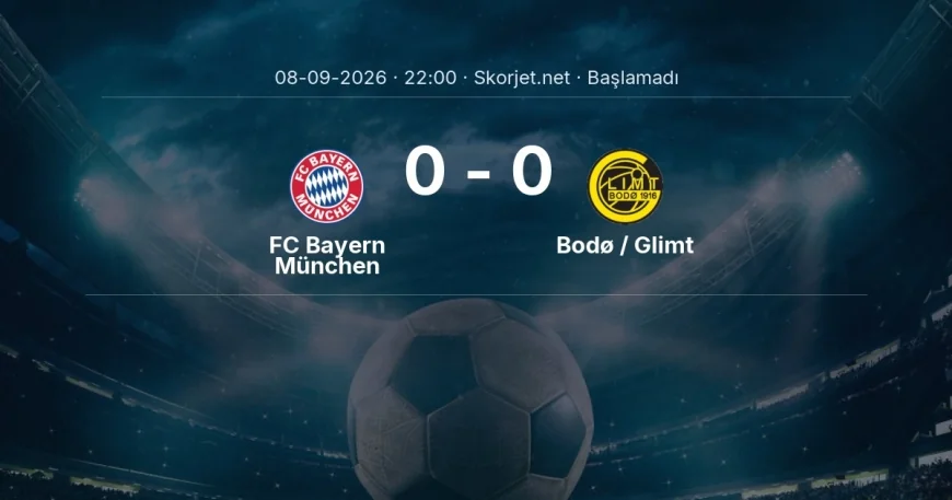 FC Bayern München - Bodø / Glimt maçı öncesi | Şampiyonlar Ligi