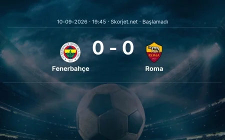 Fenerbahçe - Roma maçı ne zaman, saat kaçta? | Şampiyonlar Ligi