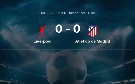 MAÇ BAŞLADI | Liverpool - Atlético de Madrid