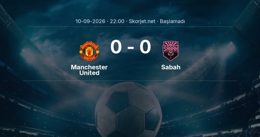 Manchester United - Sabah maçı ne zaman, saat kaçta? | Şampiyonlar Ligi