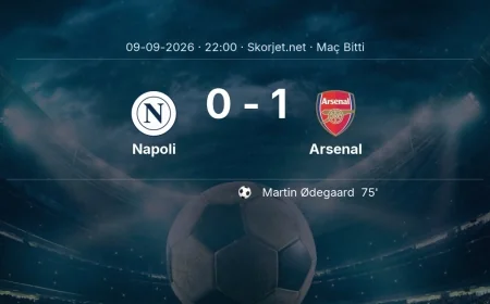 Şampiyonlar Ligi | Napoli 0-1 Arsenal sonucu