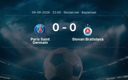 Şampiyonlar Ligi: Paris Saint Germain - Slovan Bratislava kadro ve maç öncesi