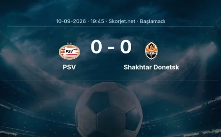 Şampiyonlar Ligi: PSV - Shakhtar Donetsk kadro ve maç öncesi