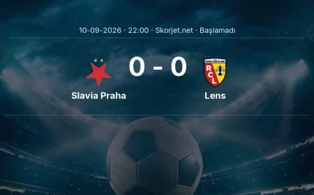 Slavia Praha - Lens maçı ne zaman, saat kaçta? | Şampiyonlar Ligi