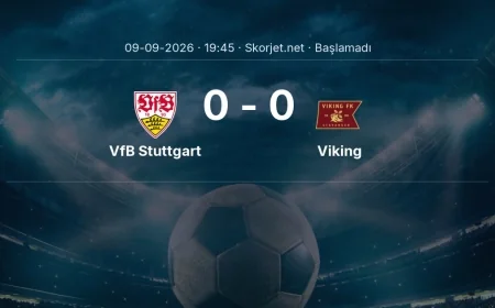Şampiyonlar Ligi: VfB Stuttgart - Viking kadro ve maç öncesi