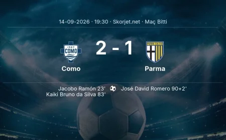 Como 2-1 Parma - maç özeti | Serie A