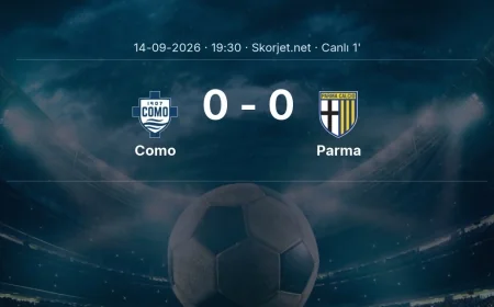 Como - Parma maçı başladı | Serie A