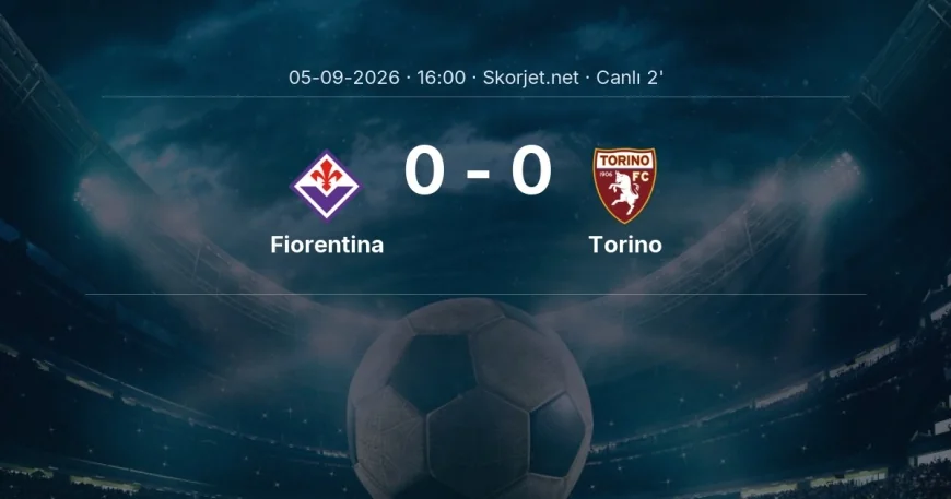 Fiorentina - Torino maçı başladı | Serie A